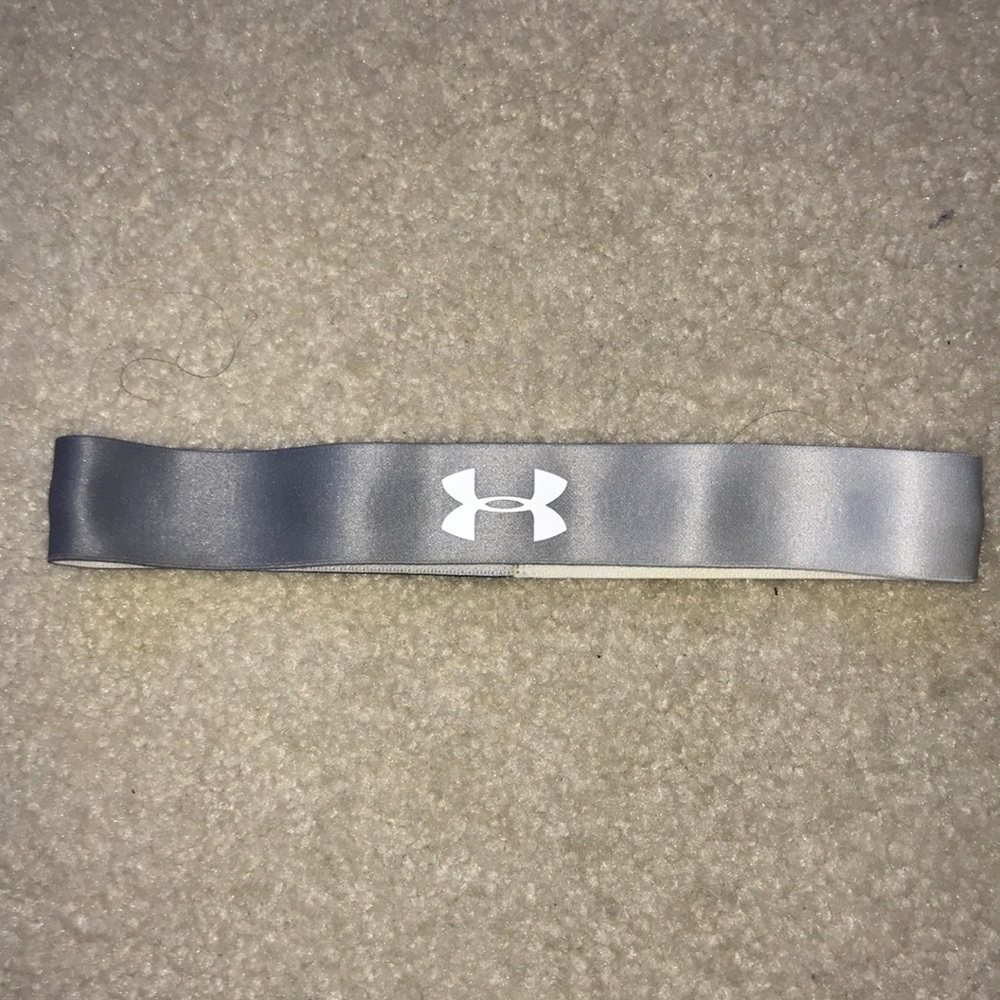Grey/ White / Black ombred Under Armour headband